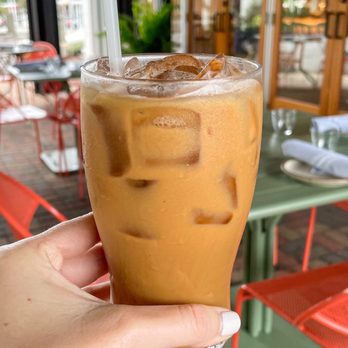 The Jimmy - Iced Latte |Instagram @restaurant_aholic - Mediterranean Near Me - Charlotte, North Carolina The Jimmy - Iced Latte |Instagram @restaurant_aholic - Mediterranean Near Me - Charlotte, North Carolina