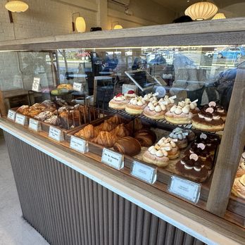 Ced Coffee & Donut - Inside pastry display - Coffee & Tea Near Me - Garden Grove, California