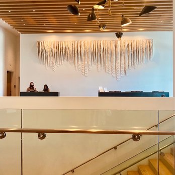 Kimpton Everly Hotel - Exiting elevator, view of reception desk/area - Venues & Event Spaces Near Me - Los Angeles, California
