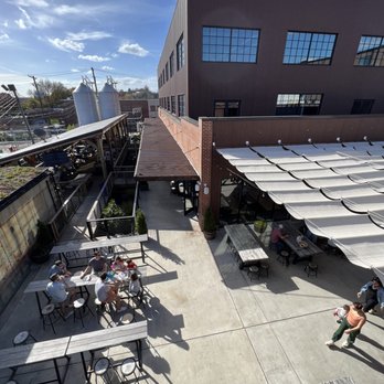 Other Half Brewing - Front outdoor space view from the rooftop - Breweries Near Me - Washington, DC, District of Columbia