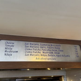 Ceres - Menu - Pizza Near Me - New York, New York