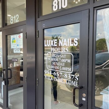 Luxe Nail Spa - Front door - Nail Salons Near Me - Pompano Beach, Florida Luxe Nail Spa - Front door - Nail Salons Near Me - Pompano Beach, Florida