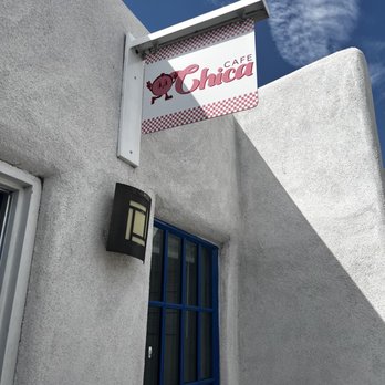 Cafe Chica - Sign - Desserts Near Me - Albuquerque, New Mexico