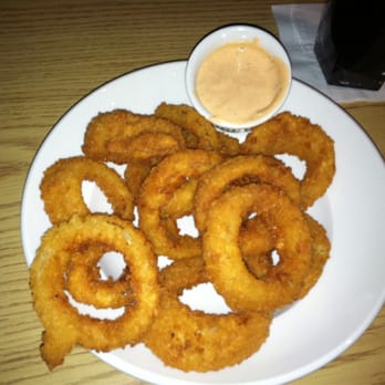 Jergel's Rhythm Grille - Thick cut onion rings with chipotle ranch - American Near Me - Warrendale, Pennsylvania