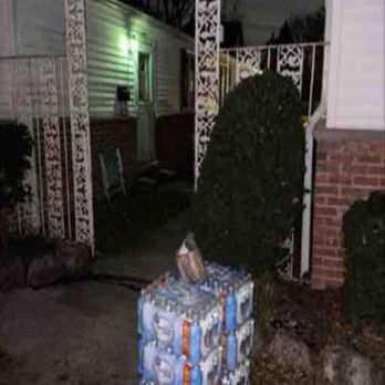 Walmart Supercenter - Where the Walmart delivery driver left my items. - Department Stores Near Me - Niles, Illinois