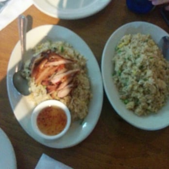 Thai Stick - BBQ chicken over fried rice...you can get basically a whole additional order of fried rice for the price of just a side. - Thai Near Me - Millbrae, California Thai Stick - BBQ chicken over fried rice...you can get basically a whole additional order of fried rice for the price of just a side. - Thai Near Me - Millbrae, California