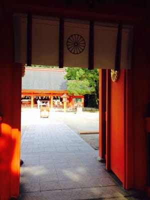 Sumiyoshi Shrine by null