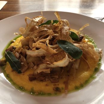 Reds' Bistro - Vegetable gnocchi (vegetarian option). Truly amazing!! - New American Near Me - Loomis, California