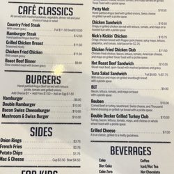 Livingston’s Cafe - Menu