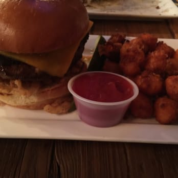 Bread & Barley - Short Rib BBQ Burger with sweet tot-ally amazing. - Gastropubs Near Me - Covina, California