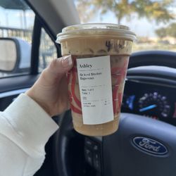 My favorite drink- Iced Shaken Expresso. They made it perfectly at this location! 10/10