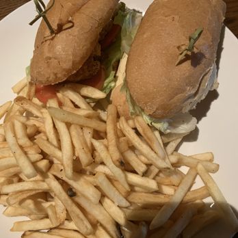 Moondance Grill - Seafood poboy - New American Near Me - Germantown, Tennessee