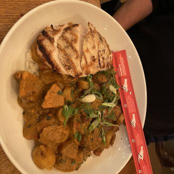 Thyme - Curried vegetables - New American Near Me - Sister Bay, Wisconsin