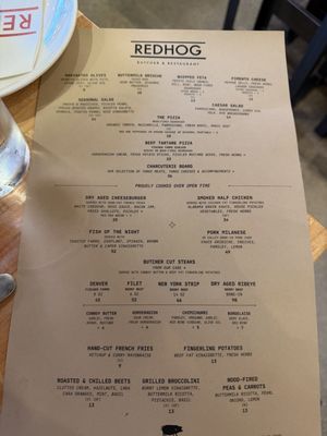 Menu photo 1 Red Hog Restaurant Louisville, KY Menu photo 1 Red Hog Restaurant Louisville, KY