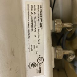 Reconditioned Appliance - Washer Tag