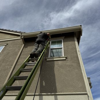 Mission Capable Solar Cleaners - Installing bird proofing - Solar Panel Cleaning Near Me - Manteca, California