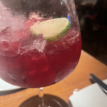 California Pizza Kitchen - Sangria nice portion lots of ice way too sweet - Pizza Near Me - Skokie, Illinois