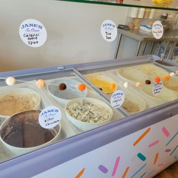 More ice cream flavors, may rotate