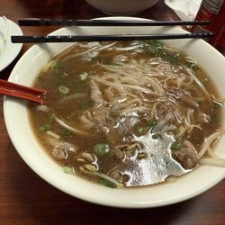 Pho Dan Restaurant - Regular Pho with Beef and Onions