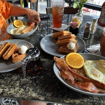 Josephine's Kitchen & Coffee Shop - Eggs and bacon over shredded hash browns. Waffles. Lots of delicious food for an incredible price. - Breakfast & Brunch Near Me - Port Isabel, Texas Josephine's Kitchen & Coffee Shop - Eggs and bacon over shredded hash browns. Waffles. Lots of delicious food for an incredible price. - Breakfast & Brunch Near Me - Port Isabel, Texas