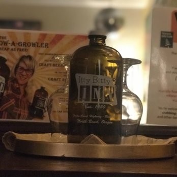 Itty Bitty Inn - Tiny growler you can use or purchase. - Hotels Near Me - North Bend, Oregon Itty Bitty Inn - Tiny growler you can use or purchase. - Hotels Near Me - North Bend, Oregon