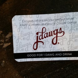 Cougar Dental - One free drink and dog for no cavities a $6 value
