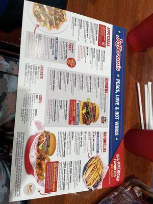 Menu photo 1 Jefferson's Hoover, AL