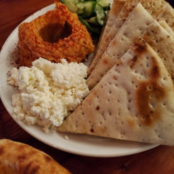 The Pine Box - Hummus with pita bread - Pubs Near Me - Seattle, Washington