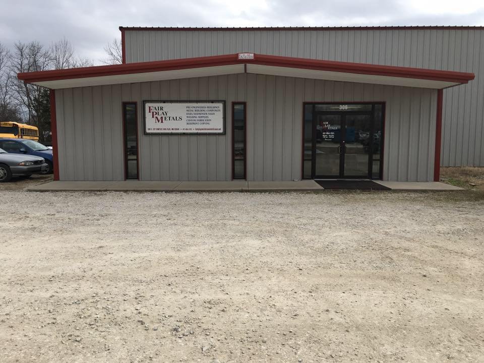 FAIR PLAY METALS 306 E 1st St, Fair Play, Missouri Building