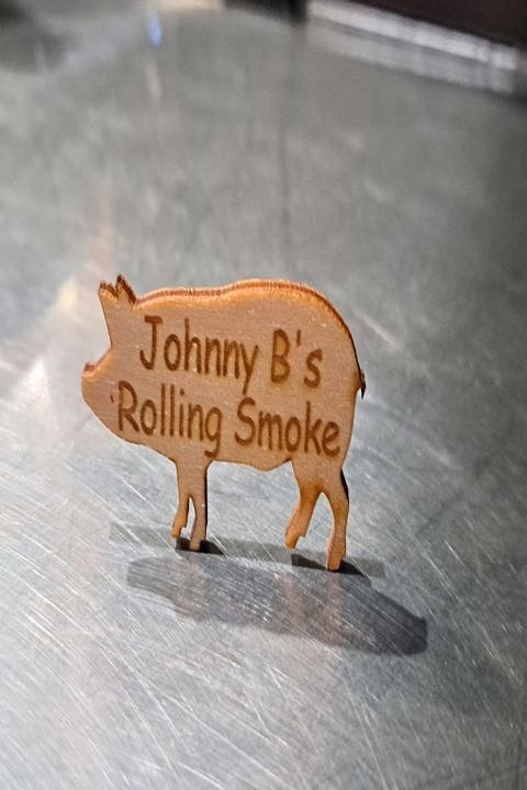 Johnny B's Rolling Smoke Logo