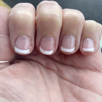 Kingluxe Nails & Bar - Messy and uneven whites. - Nail Salons Near Me - Windham, New Hampshire Kingluxe Nails & Bar - Messy and uneven whites. - Nail Salons Near Me - Windham, New Hampshire