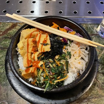Arario - Bulgogi Bowl with tofu - Korean Near Me - Reno, Nevada Arario - Bulgogi Bowl with tofu - Korean Near Me - Reno, Nevada