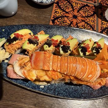 The 698 - The 698 Roll & the Angry Lobster Roll(Cooked) - Sushi Bars Near Me - Columbus, Ohio