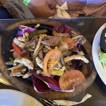 Salsa's Cantina - Chicken, Steak, and Portobello Mushrooms Fajitas - Mexican Near Me - Clovis, California