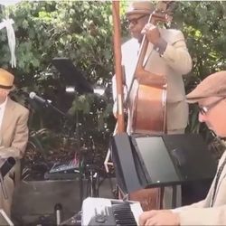 The Turnaround Jazz Trio & Quartet - Cooking at a 1920's theme wedding
