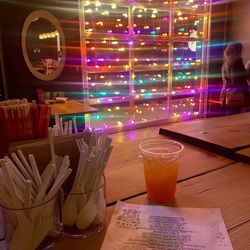 Daily Operation - Loved these lights in the front window
