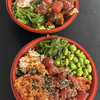 Poke Fix Hawaii - Two custom Ahi Bowls - Sushi Bars Near Me - Honolulu, Hawaii Poke Fix Hawaii - Two custom Ahi Bowls - Sushi Bars Near Me - Honolulu, Hawaii