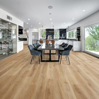 Floor Plus More - a dining room with hardwood floors - Flooring Near Me - Clemmons, North Carolina