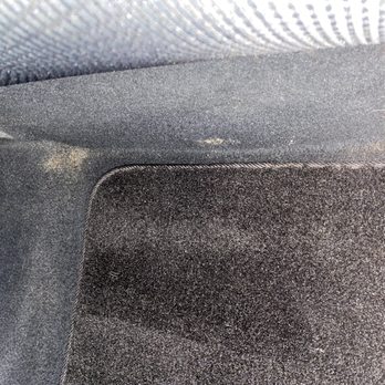 Elite Shine Detailing - Where he "steam cleaned" the floor and seat. - Auto Detailing Near Me