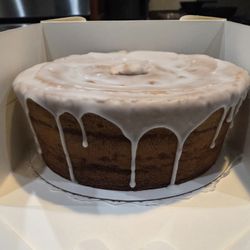 Charuby's Cakes - Vanilla Pound Cake w/Lemon glaze