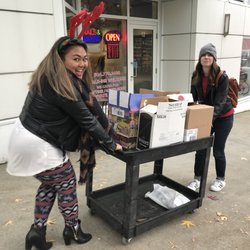 Esplanade BC Liquor Store - Hauling away our party liquor!