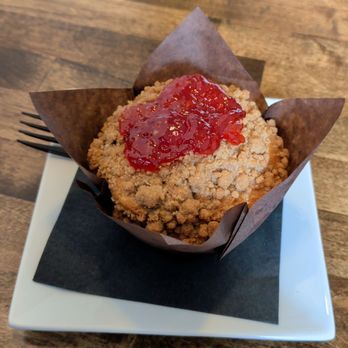Purebred Coffee - Strawberry Cheesecake Muffin - Coffee & Tea Near Me - Troy, Ohio Purebred Coffee - Strawberry Cheesecake Muffin - Coffee & Tea Near Me - Troy, Ohio