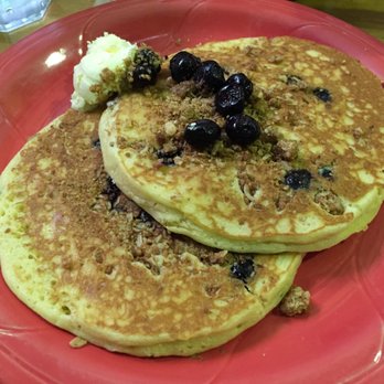 J Christopher's - Blueberry crunch pancakes = yum! - New American Near Me - Savannah, Georgia J Christopher's - Blueberry crunch pancakes = yum! - New American Near Me - Savannah, Georgia