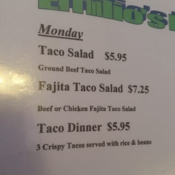 Emilio's Mexican Restaurant - Mexican Near Me - Brownwood, Texas