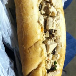 Tofu & shiitake mushroom banh mi Tofu & shiitake mushroom banh mi