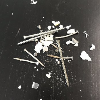 Armortech Windows & Doors - Debris after shop vac work removed with 10 minutes of plier work. - Windows Installation Near Me - Clearwater, Florida Armortech Windows & Doors - Debris after shop vac work removed with 10 minutes of plier work. - Windows Installation Near Me - Clearwater, Florida