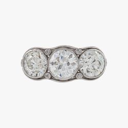 Kathy Provost Jewelry +Design - Custom three stone band