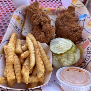 Dave's Hot Chicken - Lite Mild Combo #1 - Chicken Shop Near Me - Plano, Texas