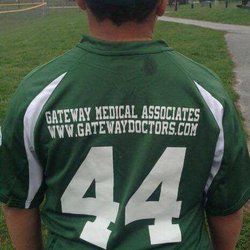 My son his team made it to the playoffs and thank you so much for sponsoring his team that year
