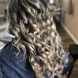 Posh Salon - Highlights after toning